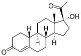 孕诺酮结构式_2137-18-0结构式