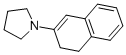 1-(3,4-二氢-2-萘)吡咯烷结构式_21403-95-2结构式