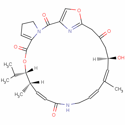 维吉霉素M1结构式_21411-53-0结构式