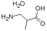 3-氨基异丁酸水合物结构式_214139-20-5结构式