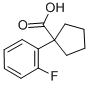 1-(2-氟苯基)环戊羧酸结构式_214262-96-1结构式