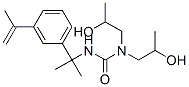 N,N-双(2-羟基丙基)-n-(alpha,alpha-二甲基-3-异丙烯基苄基)脲结构式_214531-79-0结构式