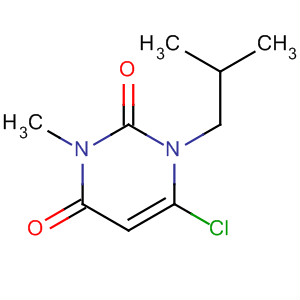6-氯-3-甲基-1-(2-甲基丙基)-1H-嘧啶-2,4(1H,3H)-二酮结构式_214636-53-0结构式