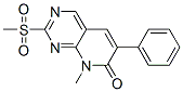 8-甲基-2-(甲基磺酰基)-6-苯基吡啶并[2,3-d]嘧啶-7(8H)-酮结构式_214983-04-7结构式