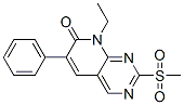8-乙基-2-(甲基磺酰基)-6-苯基吡啶并[2,3-d]嘧啶-7(8H)-酮结构式_214983-22-9结构式
