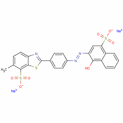 噻嗪红结构式_2150-33-6结构式