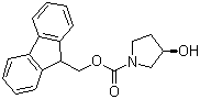 (R)-1-FMOC-3-吡咯烷醇结构式_215178-39-5结构式