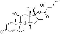 倍他米松戊酸酯结构式_2152-44-5结构式