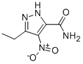 3-乙基-4-硝基-1H-吡唑-5-羧酰胺结构式_215298-73-0结构式