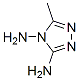 5-甲基-1,2,4-噻唑-3,4-二胺结构式_21532-07-0结构式