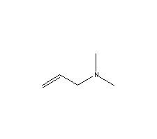 N,N-二甲基丙烯胺结构式_2155-94-4结构式
