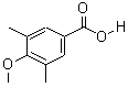 3,5-二甲基-4-甲氧基苯甲酸结构式_21553-46-8结构式