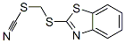 2-(硫氰酸甲基巯基)苯并噻唑结构式_21564-17-0结构式
