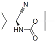 N-[(1S)-1-氰基-2-甲基丙基]-氨基甲酸叔丁酯结构式_216319-90-3结构式
