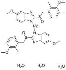 埃索美拉唑镁(三水)结构式_217087-09-7结构式