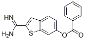 6-苯甲酰氧基苯并[b]噻吩-2-羧胺结构式_217099-39-3结构式