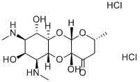 盐酸大观霉素结构式_21736-83-4结构式