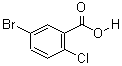 5-溴-2-氯苯甲酸结构式_21739-92-4结构式