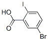 5-溴-2-碘苯甲酸结构式_21740-00-1结构式