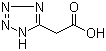 1H-四唑-5-乙酸结构式_21743-75-9结构式