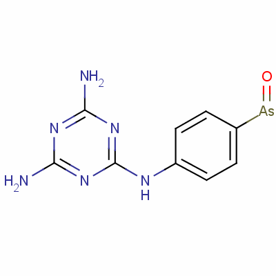 对偶砷苯基密胺结构式_21840-08-4结构式