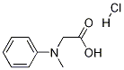 N-苯基-N-甲基甘氨酸盐酸盐结构式_21911-75-1结构式