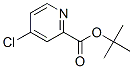 4-氯吡啶-2-羧酸叔丁酯结构式_220000-86-2结构式