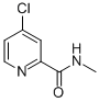 N-甲基-4-氯-2-吡啶甲酰胺结构式_220000-87-3结构式