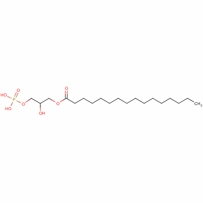 2-Hydroxy-3-(phosphonooxy)propyl palmitate Structure,22002-85-3Structure