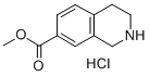 7-Isoquinolinecarboxylic acid, 1,2,3,4-tetrahydro-, methyl ester, hydrochloride Structure,220247-69-8Structure