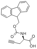 Fmoc-D-炔丙基甘氨酸结构式_220497-98-3结构式