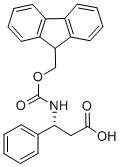 Fmoc-(R)-3-氨基-3-苯基丙酸结构式_220498-02-2结构式