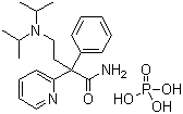 磷酸丙吡胺结构式_22059-60-5结构式