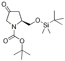 (2S)-2-[[叔丁基二甲基甲硅烷基氧基]甲基]-4-氧代-1-吡咯烷羧酸叔丁酯结构式_220993-22-6结构式