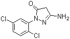 1-(2,5-二氯苯基)-3-氨基-5-吡唑酮结构式_22123-20-2结构式