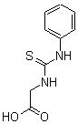n-[(苯基氨基)硫氧代甲基]-甘氨酸结构式_2215-20-5结构式