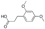 3-(2,4-二甲氧苯基)丙酸结构式_22174-29-4结构式