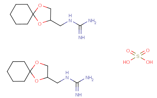 Guanadrel sulfate (200 mg) Structure,22195-34-2Structure