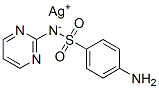 磺胺嘧啶银结构式_22199-08-2结构式
