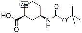 (1S,3R)-3-[[(1,1-二甲基乙氧基)羰基]氨基]-环己烷羧酸结构式_222530-34-9结构式