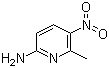 2-氨基-5-硝基-6-甲基吡啶结构式_22280-62-2结构式