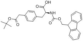 Fmoc-(s)-2-amino-3-(4-(2-tert-butoxy-2-oxoethyl)phenyl)propanoic acid Structure,222842-99-1Structure