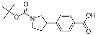 4-(1-(叔丁氧基羰基)吡咯烷-3-基)苯甲酸结构式_222987-24-8结构式