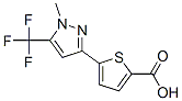 5-(1-甲基-5-(三氟甲基)-1h-吡唑-3-在)噻吩-2-羧酸结构式_223499-20-5结构式