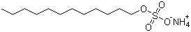 月桂醇硫酸酯铵盐结构式_2235-54-3结构式