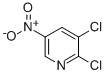 2,3-二氯-5-硝基吡啶结构式_22353-40-8结构式