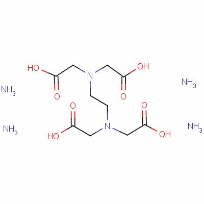 乙二胺四乙酸四铵结构式_22473-78-5结构式