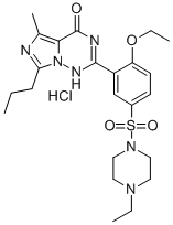 瓦地拉非盐酸盐结构式_224785-91-5结构式