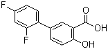 二氟尼柳结构式_22494-42-4结构式