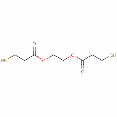 双(3-巯基丙酸)乙二醇结构式_22504-50-3结构式